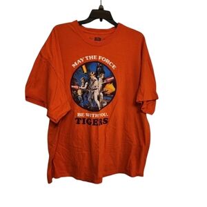 Star Wars  May the Force Be with You Tigers Orange